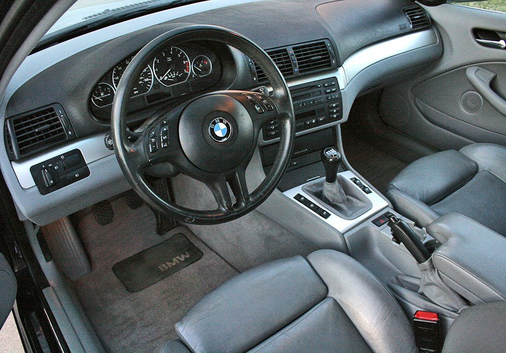 BMW E46 interior