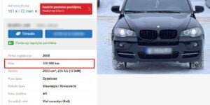 Mida Paljastas BMW X5 VIN Kontroll