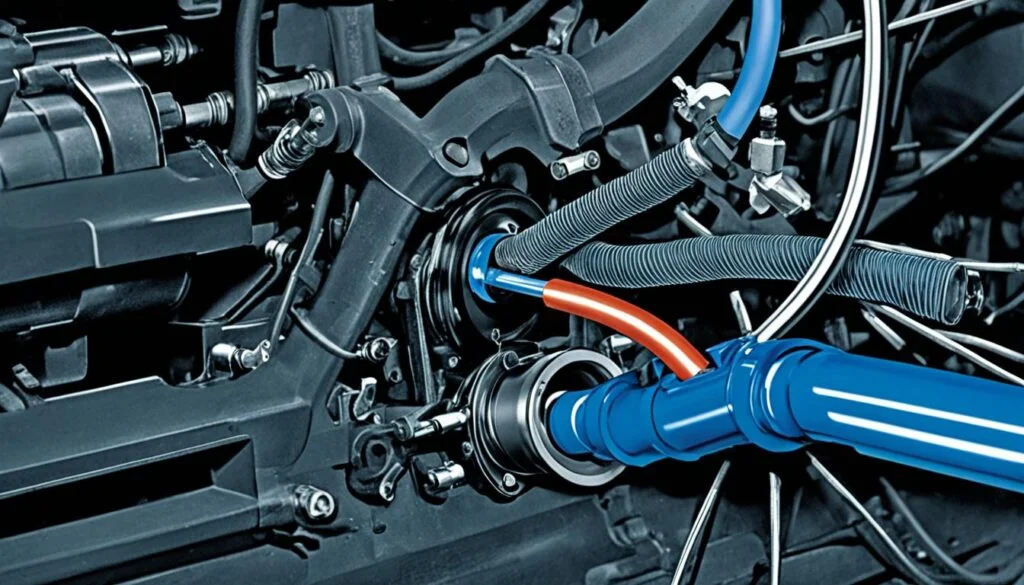 Air entering brake lines Air entering brake lines